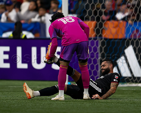 Wes Shaw DC United and Vancouver FC tie game at 2-2  20230930 -72518