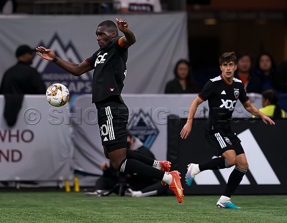 Wes Shaw DC United and Vancouver FC tie game at 2-2  20230930 -72583