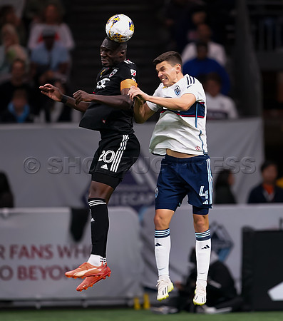 Wes Shaw DC United and Vancouver FC tie game at 2-2  20230930 -72522