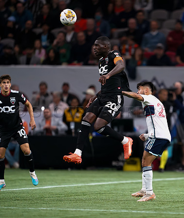 Wes Shaw DC United and Vancouver FC tie game at 2-2  20230930 -72580