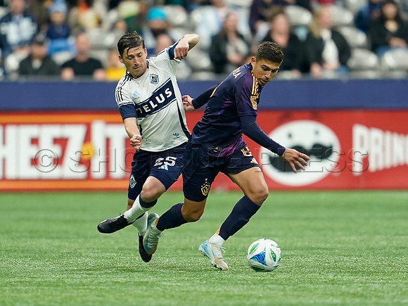 March 2, 2025 LA FC fall to the Vancouver Whitecaps FC 2-1 at BC Place in Vancouver, BC,