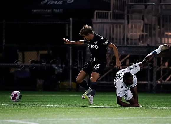 Wes Shaw York United FC took the win 2-1 over Vancouver FC  20231006 -82632
