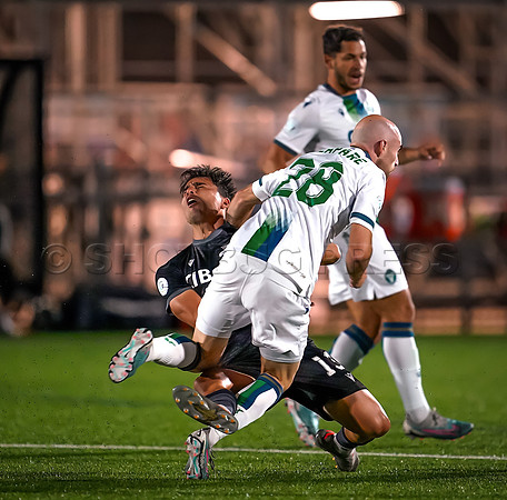 Wes Shaw York United FC took the win 2-1 over Vancouver FC  20231006 -82719