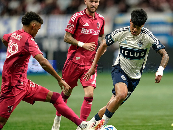 Wes Shaw St. Louis City SC fall to the Vancouver Whitecaps 3-2 20250823 -357241