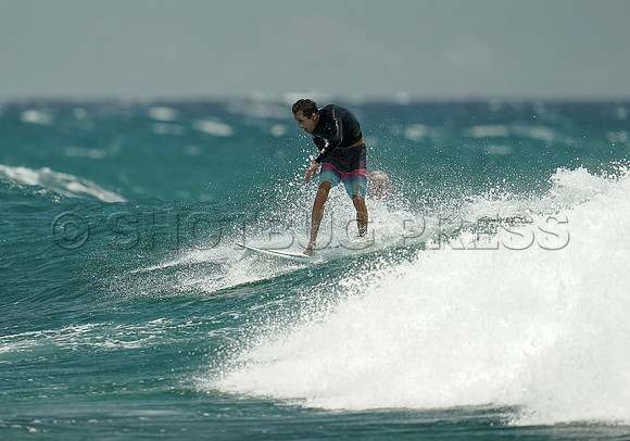 Surf shots at Ho'okipa, in Paia, HI, USA, June 23, 2024.