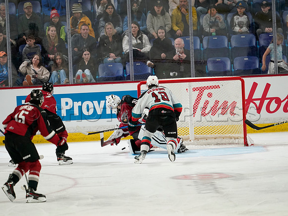 Wes Shaw Kelowna Rockets at Vancouver Giants 20250222 -292781