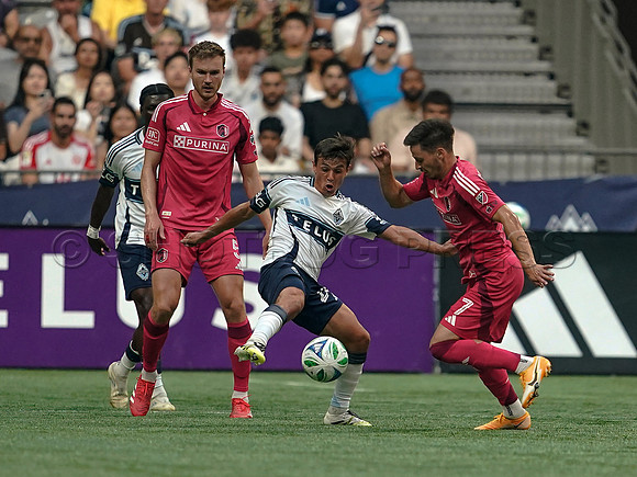 Wes Shaw St. Louis City SC fall to the Vancouver Whitecaps 3-2 20250823 -354635