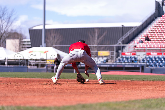 Tue, Apr. 5, 2022 The Vancouver Canadians held practice today at Nat Bailey Stadium