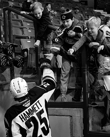 Victoria Royals take the Vancouver Giants 3-2 at Langley Event Centre, in Langley, BC, Canada, October 27, 2023.