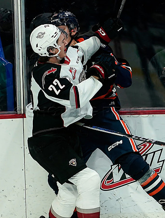 SB-Wes Shaw Kamloops Blazers fall to the Vancouver Giants 4-3  20231029 -96127