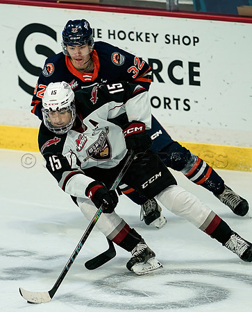 SB-Wes Shaw Kamloops Blazers fall to the Vancouver Giants 4-3  20231029 -96143