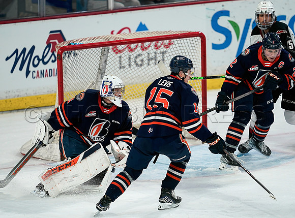 SB-Wes Shaw Kamloops Blazers fall to the Vancouver Giants 4-3  20231029 -96178