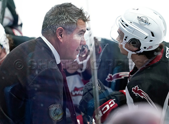 SB-Wes Shaw Kamloops Blazers fall to the Vancouver Giants 4-3  20231029 -96261