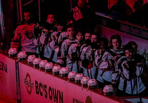 SB-Wes Shaw Kamloops Blazers fall to the Vancouver Giants 4-3  20231029 -93319