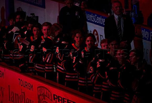SB-Wes Shaw Kamloops Blazers fall to the Vancouver Giants 4-3  20231029 -93322