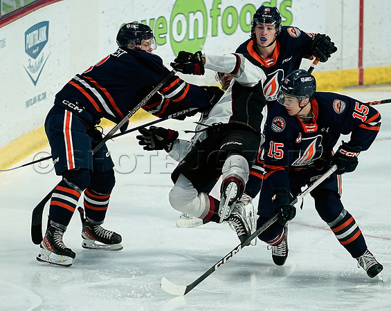 SB-Wes Shaw Kamloops Blazers fall to the Vancouver Giants 4-3  20231029 -93368