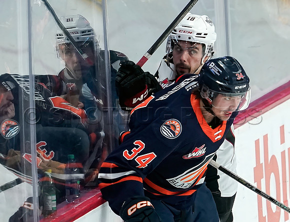 SB-Wes Shaw Kamloops Blazers fall to the Vancouver Giants 4-3  20231029 -93410