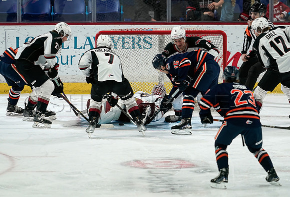 SB-Wes Shaw Kamloops Blazers fall to the Vancouver Giants 4-3  20231029 -93402