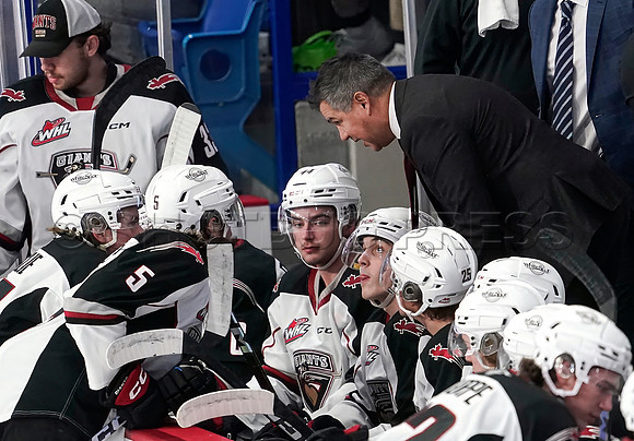 SB-Wes Shaw Kamloops Blazers fall to the Vancouver Giants 4-3  20231029 -93489