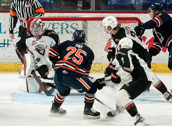 SB-Wes Shaw Kamloops Blazers fall to the Vancouver Giants 4-3  20231029 -93501