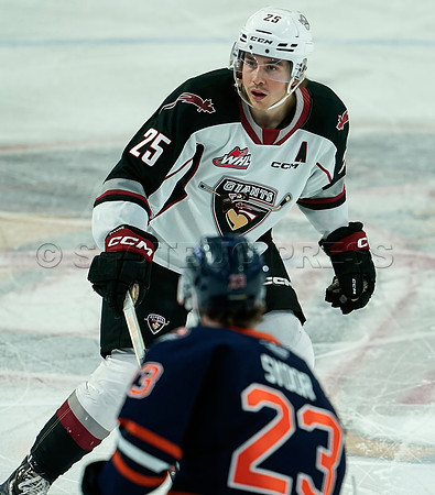 SB-Wes Shaw Kamloops Blazers fall to the Vancouver Giants 4-3  20231029 -93525