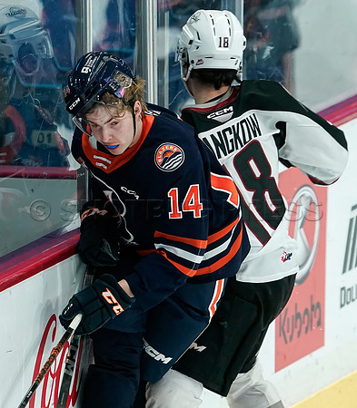 SB-Wes Shaw Kamloops Blazers fall to the Vancouver Giants 4-3  20231029 -93599