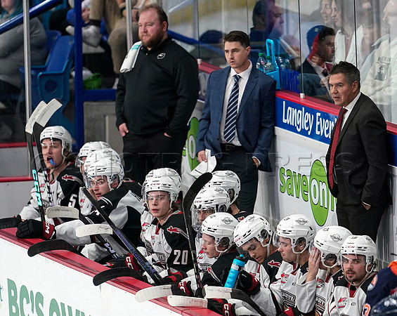 SB-Wes Shaw Kamloops Blazers fall to the Vancouver Giants 4-3  20231029 -93724