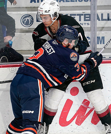 SB-Wes Shaw Kamloops Blazers fall to the Vancouver Giants 4-3  20231029 -93746