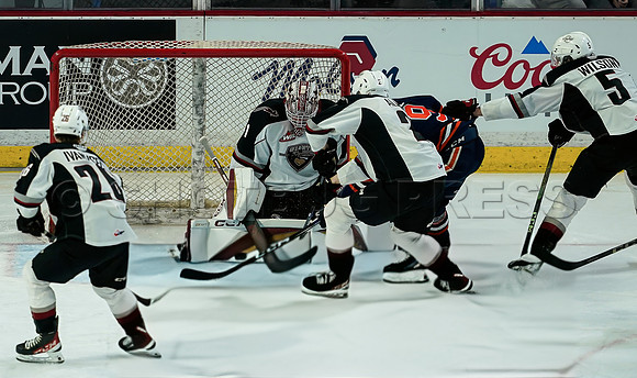 SB-Wes Shaw Kamloops Blazers fall to the Vancouver Giants 4-3  20231029 -94260