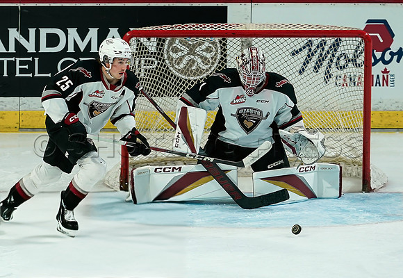 SB-Wes Shaw Kamloops Blazers fall to the Vancouver Giants 4-3  20231029 -94332