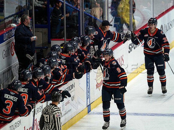SB-Wes Shaw Kamloops Blazers fall to the Vancouver Giants 4-3  20231029 -94325