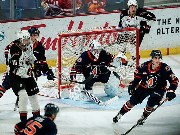 SB-Wes Shaw Kamloops Blazers fall to the Vancouver Giants 4-3  20231029 -94540
