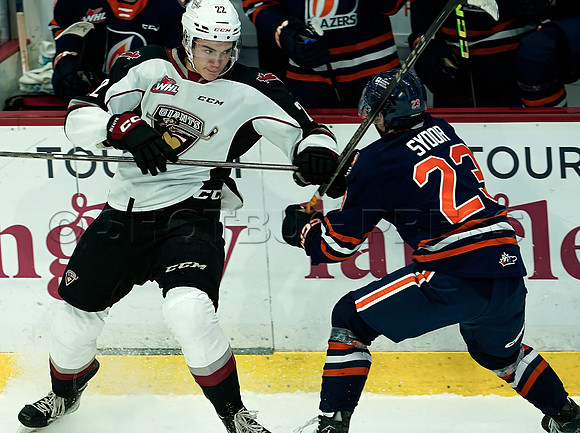 SB-Wes Shaw Kamloops Blazers fall to the Vancouver Giants 4-3  20231029 -94927
