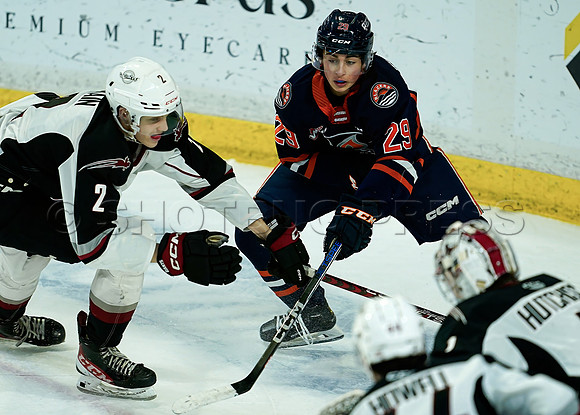 SB-Wes Shaw Kamloops Blazers fall to the Vancouver Giants 4-3  20231029 -95026