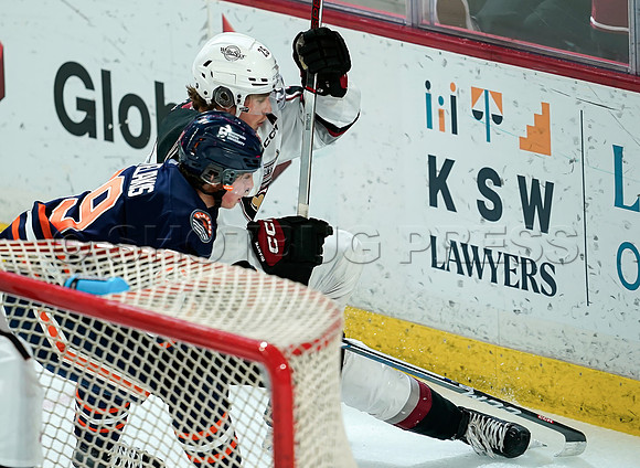 SB-Wes Shaw Kamloops Blazers fall to the Vancouver Giants 4-3  20231029 -95495