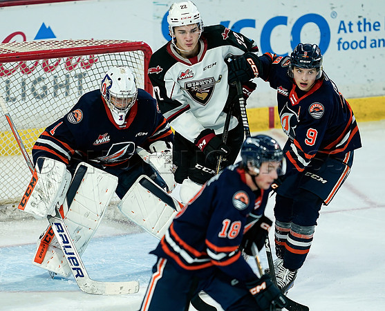 SB-Wes Shaw Kamloops Blazers fall to the Vancouver Giants 4-3  20231029 -95815