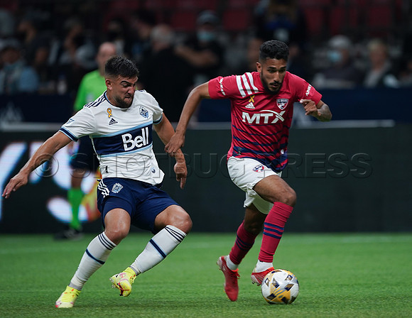 Vancouver Whitecaps FC take a 1-0 win vs Dallas FC, Saturday, September 25, 2021 at BC Place in Vancouver, BC, Canada.