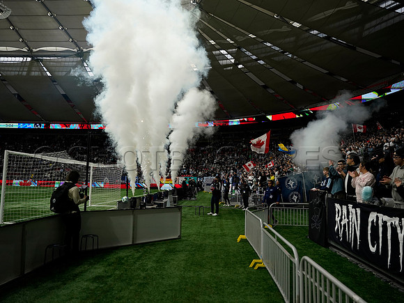 March 2, 2025 LA FC fall to the Vancouver Whitecaps FC 2-1 at BC Place in Vancouver, BC,