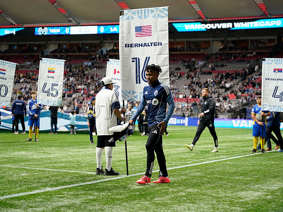 March 2, 2025 LA FC fall to the Vancouver Whitecaps FC 2-1 at BC Place in Vancouver, BC,