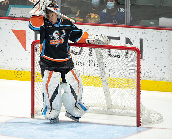 Abbotsford Canucks defeat San Diego Gulls 4-2 on Sunday, Jan 23, 2022 at Abbotsford Centre.