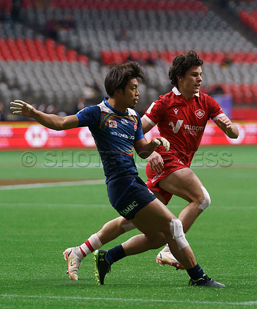 Sunday April 17, 2022, Highlights of the Canada Sevens Rugby at BC Place