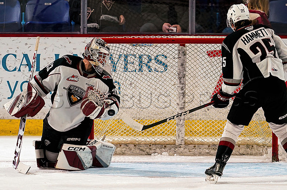 Portland Winterhawks at Vancouver Giants at Langley Event Centre, in Langley, BC, Canada, November 10, 2023.