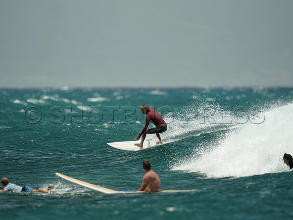 Surf shots at Ho'okipa, in Paia, HI, USA, June 23, 2024.