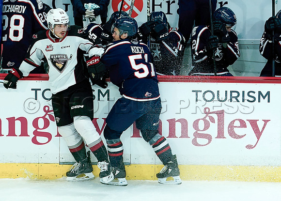 SBP-Wes Shaw Vancouver Giants fall to the Tri City Americans  20231125 -108796