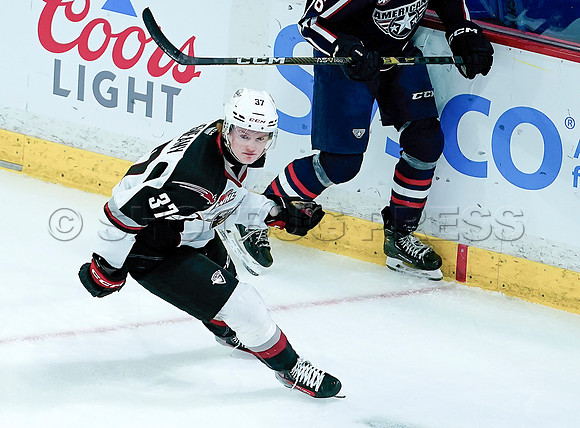 SBP-Wes Shaw Vancouver Giants fall to the Tri City Americans  20231125 -108774