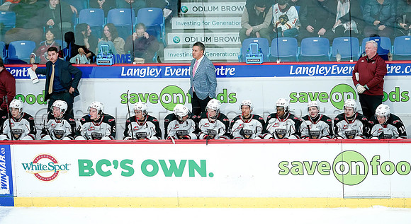 SBP-Wes Shaw Vancouver Giants fall to the Tri City Americans  20231125 -108770