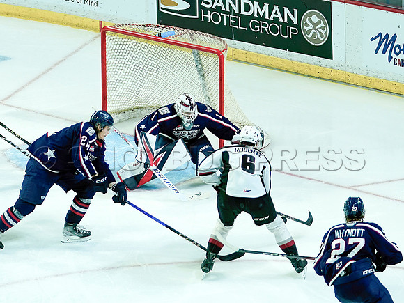 SBP-Wes Shaw Vancouver Giants fall to the Tri City Americans  20231125 -108250