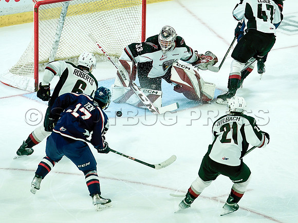 SBP-Wes Shaw Vancouver Giants fall to the Tri City Americans  20231125 -108202