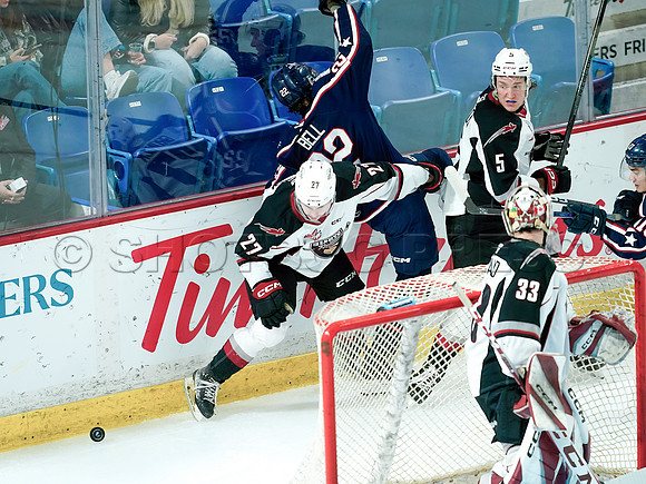 SBP-Wes Shaw Vancouver Giants fall to the Tri City Americans  20231125 -107901