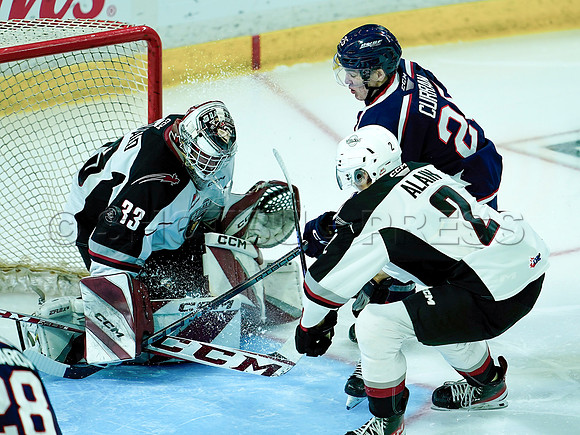 SBP-Wes Shaw Vancouver Giants fall to the Tri City Americans  20231125 -107800